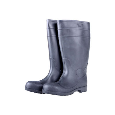 柯瑞柯林FPB039Z高筒防砸雨靴加厚大底耐磨防滑劳保雨靴黑色41码1