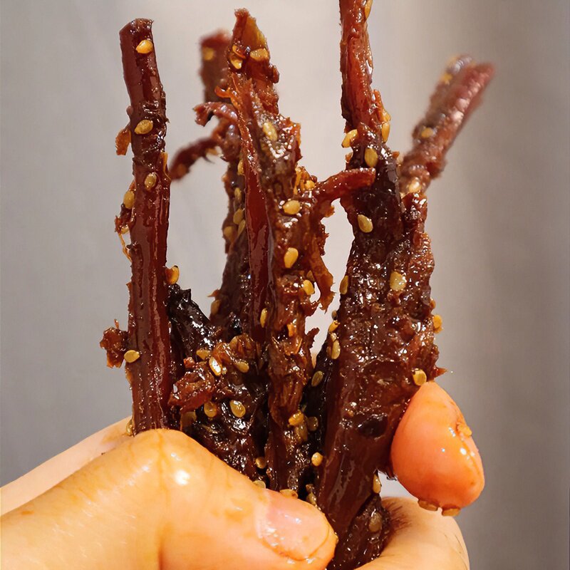 鸭脖肉75g正宗湖南特产香辣手撕酱板鸭脖肉风干有嚼劲零食