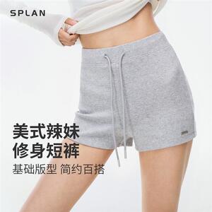 正宗SPLAN唤醒计划百搭休闲美式辣妹瑜伽修身运动短裤2