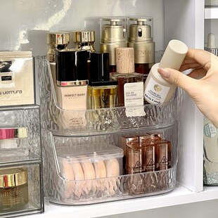 速发镜柜斜面收纳盒壁挂力克亚洗手间化妆品卫生间室浴柜内置物架