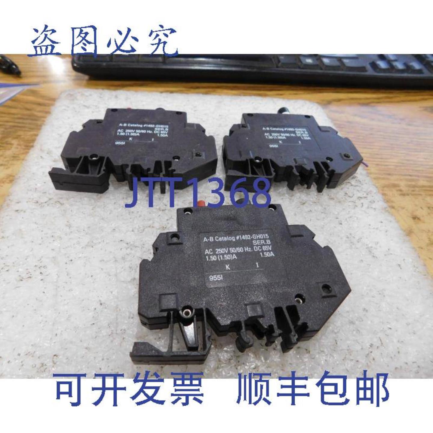 供应Allen Bradley 号1492-GH015 断路器B 系列数量3