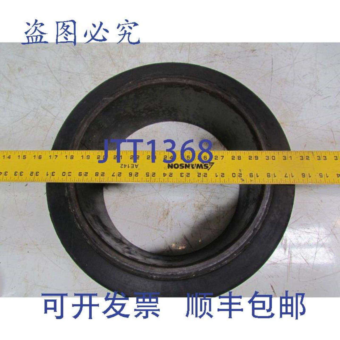 供应15-12英寸X6英寸X11-14英寸压入式单槽实心橡胶叉车轮胎
