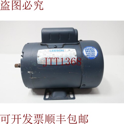 原装供应Leeson M4C17FB22A 交流电机 J48 1ph 1/3hp 1725rpm 115