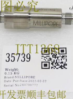 供应35739 MILLIPORE 在线气体过滤器 WGFG01RH2