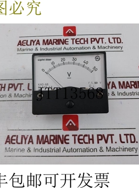 原装供应LIGHT STAR 0-50V 电压面板表 模拟电压表 KAD-68 705V-M