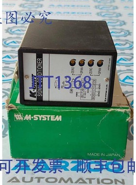 原装供应M-SYSTEM KWRS-3AA-D K-UNIT RTD 变送器