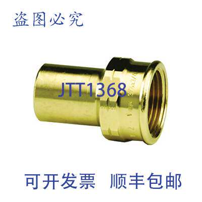 原装供应Viega 1-1/4英寸管接头 x FNPT 端头样式