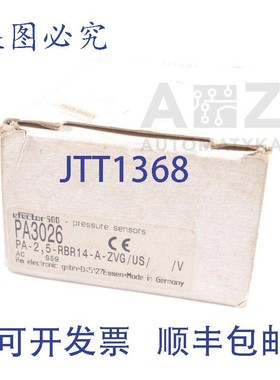 原装供应IFM EFECTOR 500 PA3026 PA-2,5-RBR14-A-ZVG/US/ /V PA2