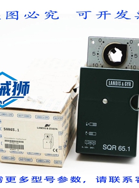 原装供应 LIS&GYR SQR65.1 SQR 65.1 电动执行器 - 盒/注意-