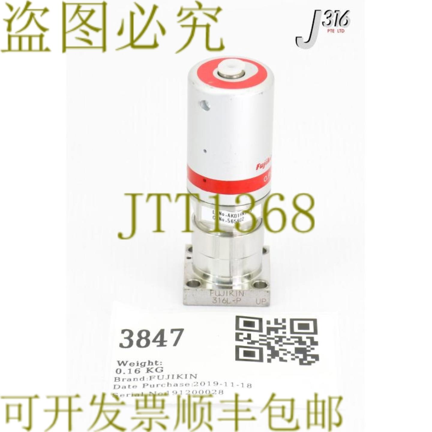 供应3847 FUJIKIN DIAPHRAGM 气门类型 NCOP 0506MPA 56