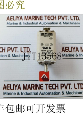 原装供应3NA3 836 保险丝链 NH00 - GL / GG 160A