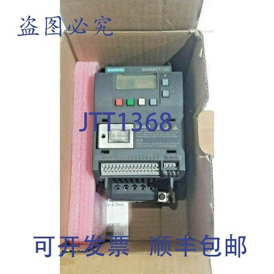 原装供应Unidad de CA inversora  Sinamics V20 电机 0,17  200-