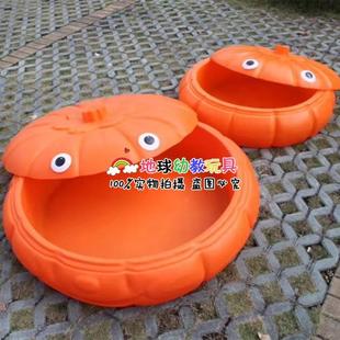 幼儿园新款 动物造型沙教水玩盘带盖料儿童早组塑合沙水桌YL户外沙