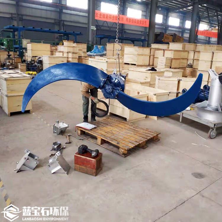 防缠绕低速潜水推流器 推动水力循环水下推进器 推流式潜水搅拌机