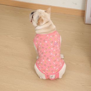 宠物狗狗纯棉生理裤母狗泰迪柯基比熊法斗巴哥月经期姨妈女连体衣