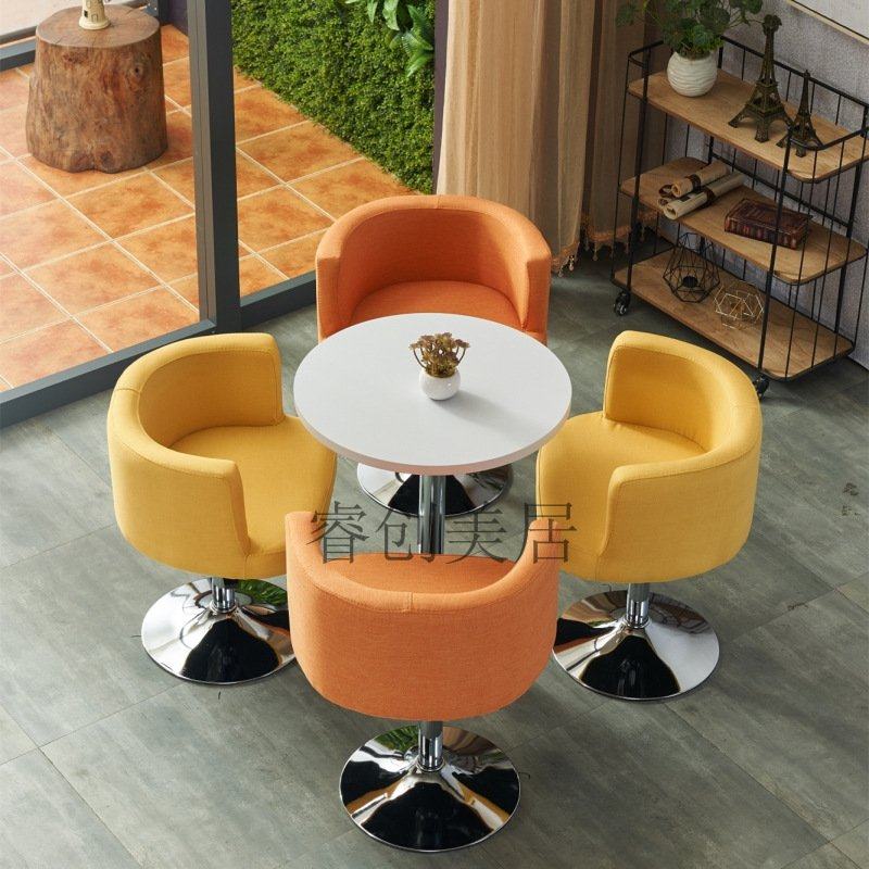 简约接待洽谈桌椅组合售楼部休息区会客椅奶茶店咖啡厅休闲餐桌椅,住宅家具,板木餐桌,淘宝优惠券,粉丝福利购,淘宝优惠卷