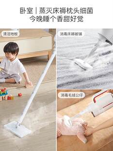 德尔玛蒸汽拖把家用高温清洁机电动手持式拖地洗地擦地神器非无线