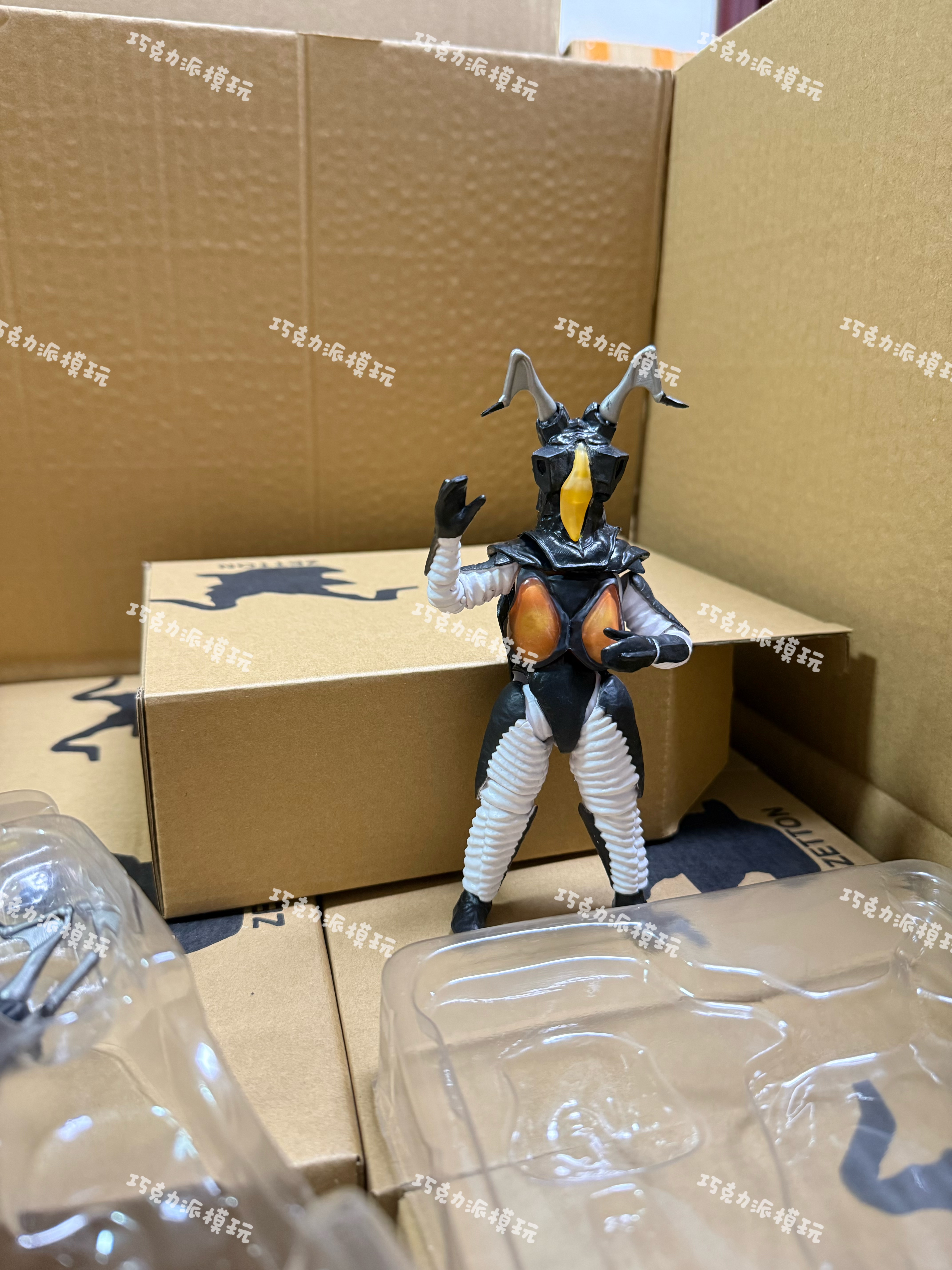 国产ko SHF芝顿杰顿宇宙恐龙怪兽雷欧奥特曼超可动玩具手办图片