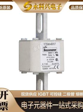 全新进口巴斯曼熔断器170M4615/4616/4617/4618/4619/5608/5609