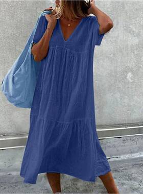 long dress chic pleated -line effortlessly stylish