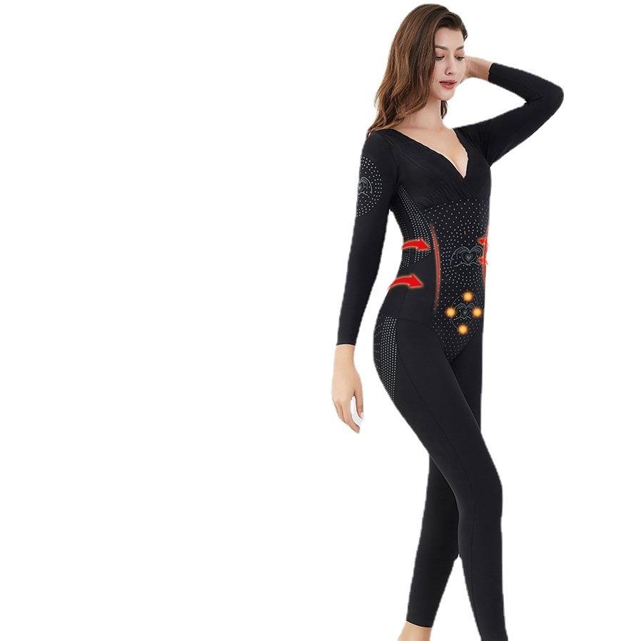 Beauty salon body shaping clothes slimming full tight