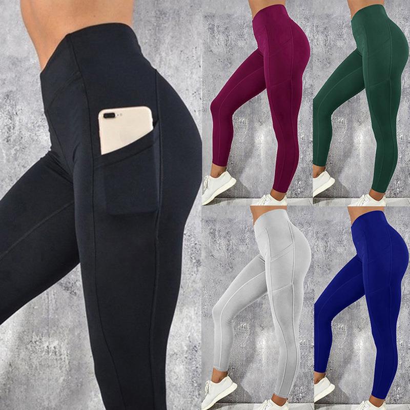 jegging gym workout leggins dancing pockets pants yoga