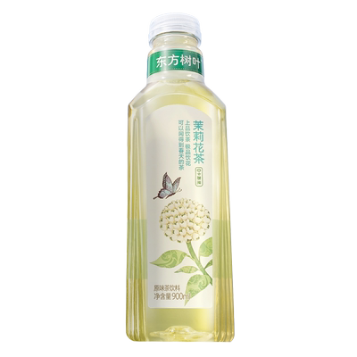 农夫山泉东方树叶900ml大瓶装青柑普洱茉莉花茶乌龙无糖茶饮料