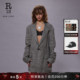 外套 西装 R13 宽松简约随性格纹廓形轻薄夏季