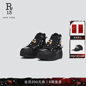 Kurt 复古时髦高帮厚底帆布鞋 运动鞋 R13 男女同款