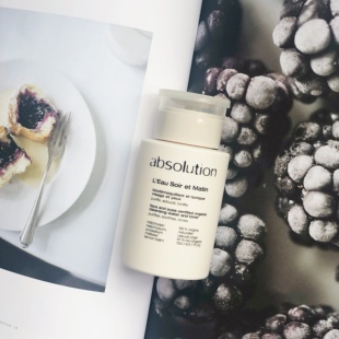 法国有机 absolution 全效赋活再生晚霜卸妆爽肤水安瓶精华液