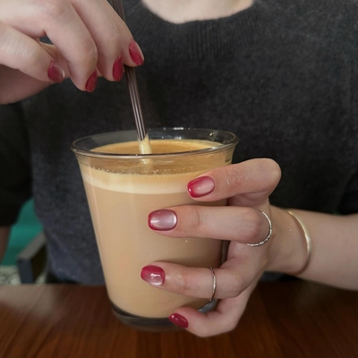 特价巨显白火龙果玻璃珠猫眼辣妹风美甲穿戴甲春夏质感短甲指甲贴