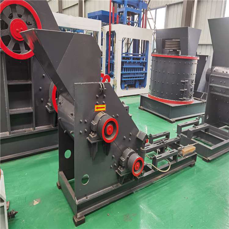 煤矸石无筛底干湿料双级式破碎机600*400 时产15t双击破制砂机