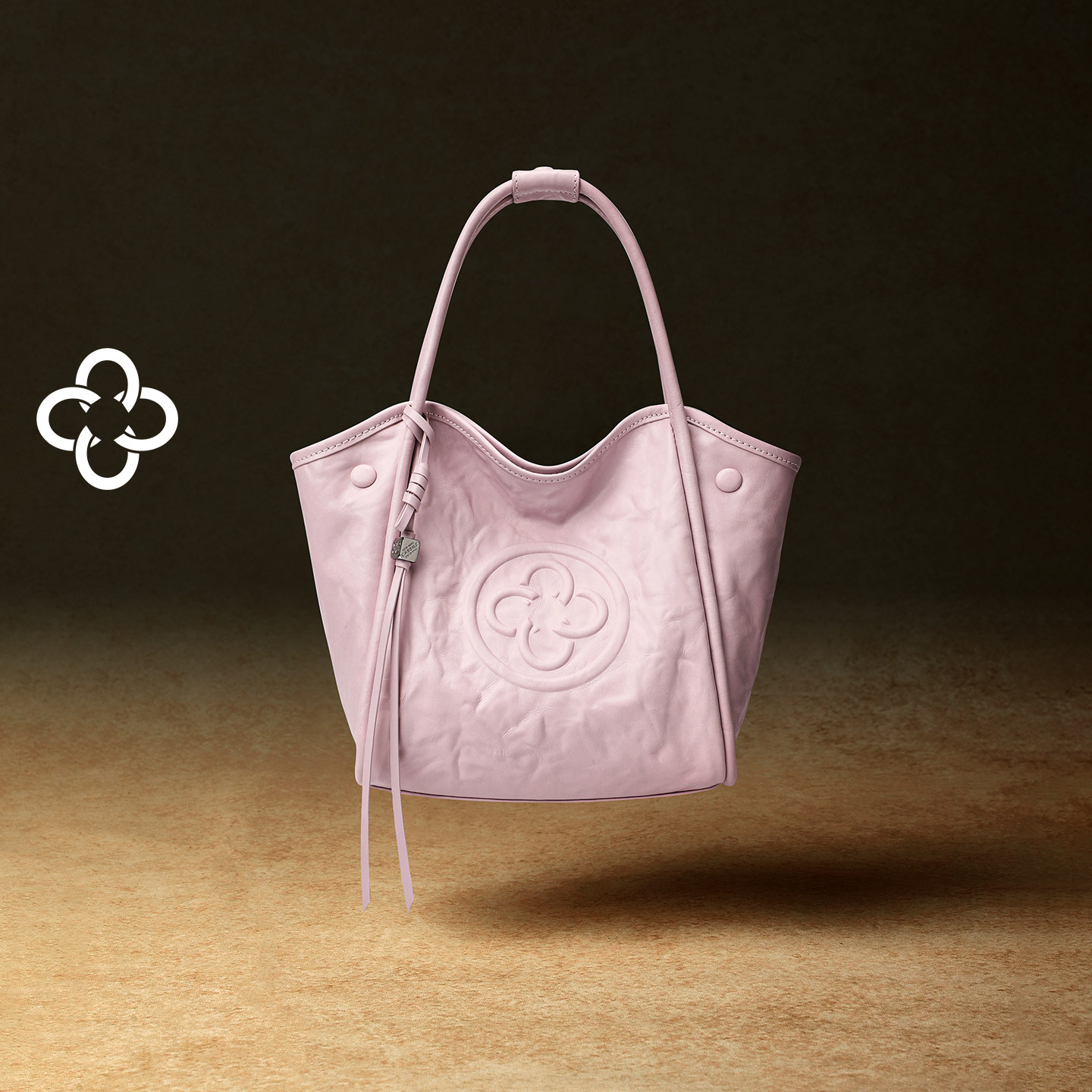 CASSILE卡思乐粉色手提包女2026春夏新款真牛皮菜篮包通勤斜挎包,箱包皮具/热销女包/男包,水桶包,淘宝优惠券,粉丝福利购,淘宝优惠卷