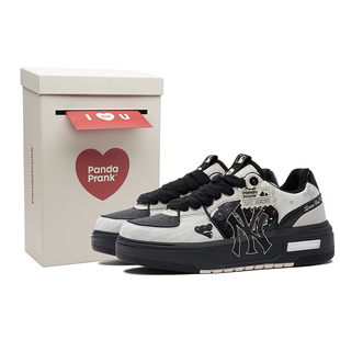 休闲板鞋 520心动邮件曜黑低帮男女款 潮 纽约洋基队 熊猫恶作剧MLB