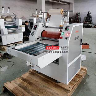 科技-520油加温液压复膜机皮带自动进纸热覆膜机防卷收卷