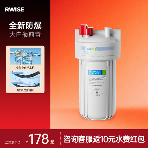 Rwise瑞森防爆大白瓶前置过滤器