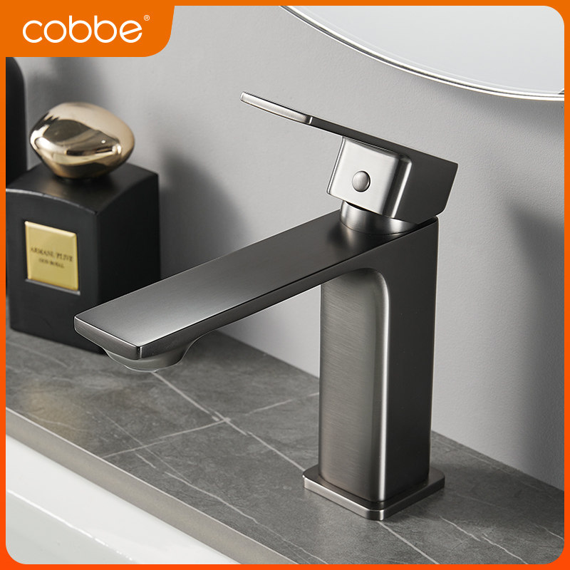 卡贝水龙头洗脸盆冷热水洗手盆洗手池白色龙头面盆卫生间脸盆台盆
