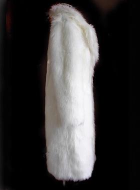 Fox fur coat super long domineering womens fur coat fox fur