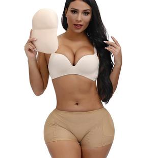 hip-lifting one-piece padded low women seamless for pants