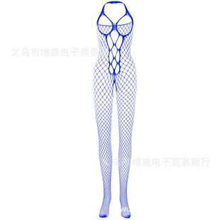 open hollow sexy neck Sexy mesh breasts bodysuit lingerie