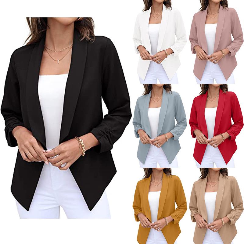 Womens suit jacket non-iron casual top professional womens