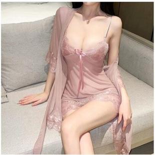 through womens see sexy lingerie suspenders nightdress mesh