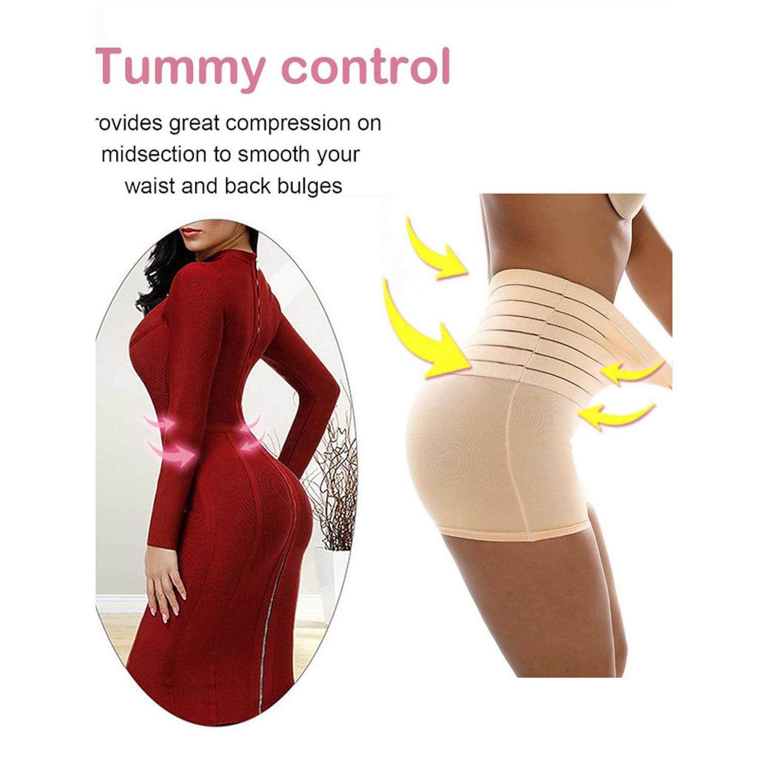 elastic waisted boxer tummy-controlling high for women