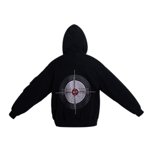 lablfe-印花宽松靶心连帽卫衣 套头卫衣男女同款 无肩线设计