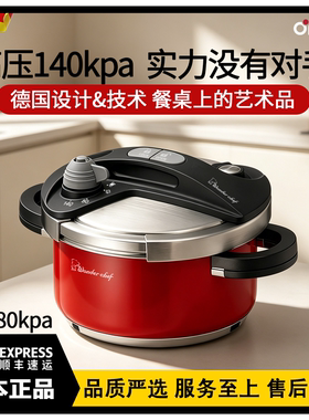 进口迷你高压锅 家用小型压力锅防爆安全 304不锈钢燃气电磁炉用