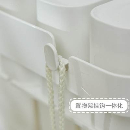 新品BDO牙g刷置物架多功能漱口杯收纳架卫生间免打孔壁挂浴室创意