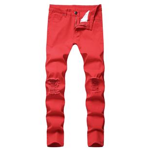 jeans mens slim pure skinny black elastic fit