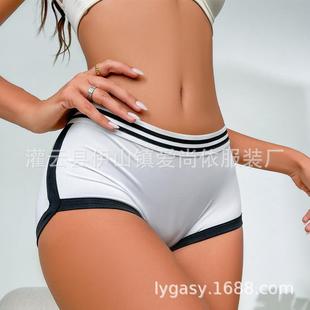 sports fitness womens ladies shorts high Sexy waist