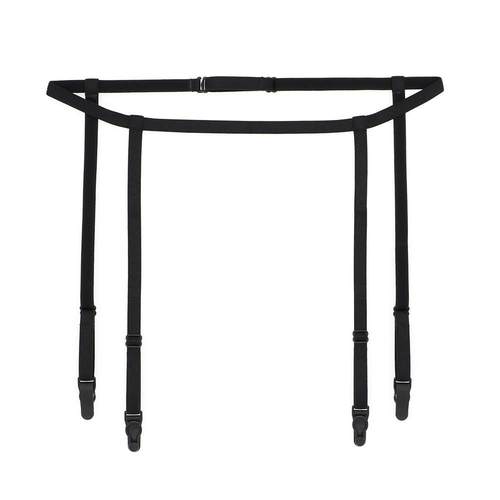 black non-slip stockings clip stockings garter temptation