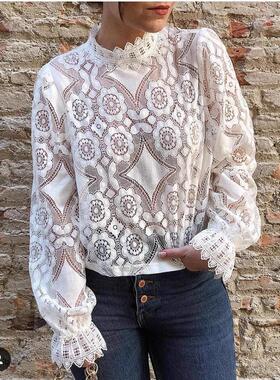 clothes holiday in new springsummer shirt white long womens